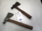 129-49 Lot of 2 Carpenter Hatchets