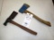 129-54 Lot of 2 Hatchets incl. Shingling Hatchet