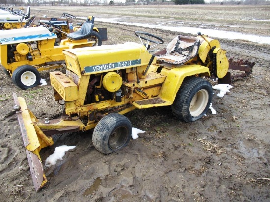 99-344 RARE Vermeer 147H Trencher - Motor Free
