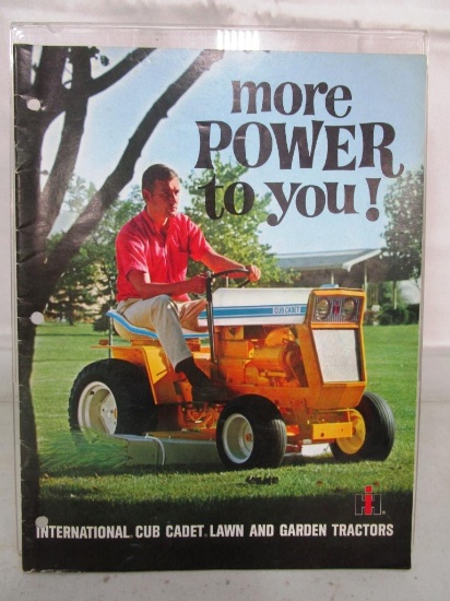 156-4 Cub Cadet "More Power To You" Advertising Brochure