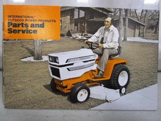 156-12 IH Power Lawn Products Parts & Service Brochure