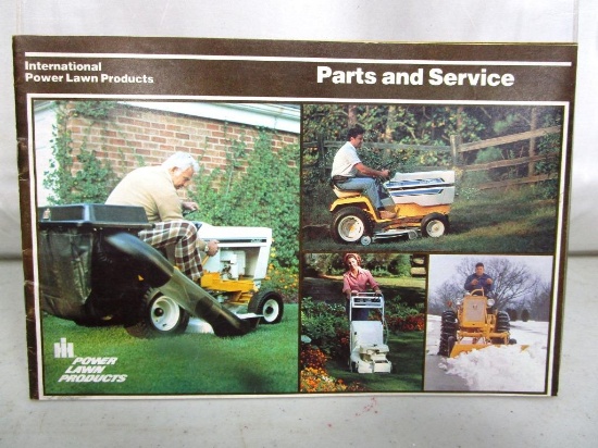156-14 IH Power Lawn Products Parts & Service Brochure