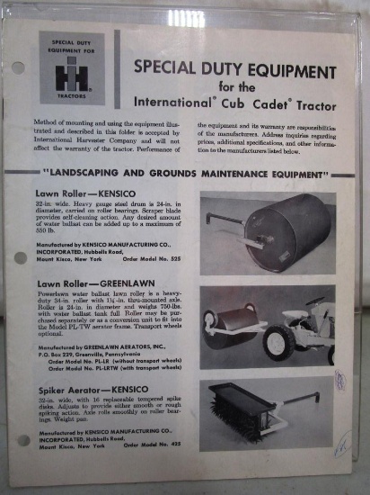 156-36 IH Special Duty Equipment Brochure