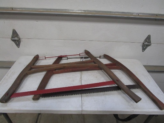 129-217 Lot of (2) Vintage Buck Saws