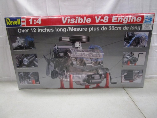 106-29 1/4 Scale Visible V-8 Engine Model