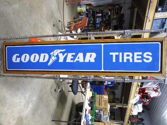 106-31 Goodyear Metal Advertising Sign