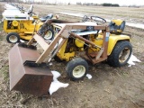 99-346 Cub Cadet 147 Hydro w/ RARE Johnson Loader - Motor Free
