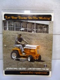 156-2 Cub Cadet Special Duty Equipment Advertising Brochure