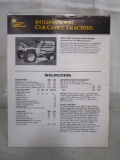 156-3 Cub Cadet 1000/1200 Dealer Spec. Sheet