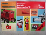 156-7 IH Power Lawn Products 1981 Parts & Accessories Brochure