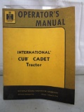 156-8 An Original Cub Cadet Original Owner's Manual