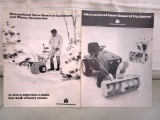 156-18 Lot of (2) Cub Cadet Brochures