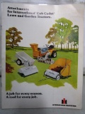 156-22 IH Cub Cadet Attachment Advertising Brochure