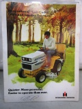 156-24 IH Cub Cadet Tractor Advertising Brochure