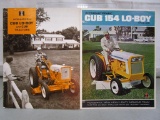 156-26 Lot of (2) IH Cub Lo-Boy Sales Brochures