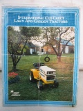 156-30 IH Cub Cadet Tractors Advertising Brochure