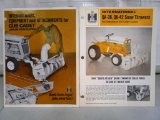 156-31 Lot of (2) IH Cub Cadet Brochures