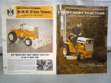 156-38 Lot of 2 IH Cub Cadet Brochures