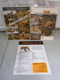 156-40 Lot of 3 IH Cub and Cub Cadet Brochures