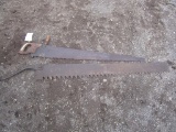 129-273 Lot of 2 Vintage Saws