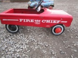 130-4 Fire Chief Pedal Car