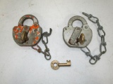 129-138 Lot of (2) Adlake RR Locks