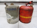 129-193 Lot of (2) Fuel Cans