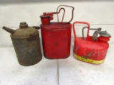 129-197 Lot of 2 Fuel Cans
