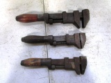 129-203 Lot of 3 Antique Wrenches