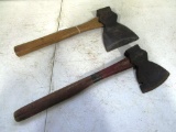 129-205 Lot of 2 Hatchets - 1 Marked NYCRR