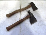 129-206 Lot of 2 Hatchets - 1 Marked GTW