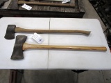 129-15 Lot of 2 Keen Kutter Axes
