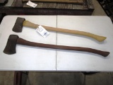 129-19 Lot of 2 Axes - True Temper Kelly and Unknown