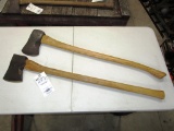129-27 Lot of 2 Axes - Plumb? And True Temper