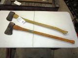129-33 Lot of 2 Axes - Plumb and Unknown