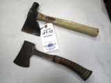 129-52 Lot of 2 Hatchets