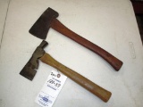 129-59 Lot of 2 Hatchets incl. Plumb and True Temper Tommy