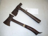 129-60 Lot of 2 Carpenter Hatchets incl. Estwing