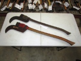 129-71 Lot of 2 Curved Bush Cutters
