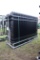 127-127 NEW Lot (30) Sections of Black Galvanized Fence Panels and Posts