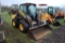 177-20 New Holland L225 Skid Steer - Full Cab, Aux. Hyd. 3329 hrs. Runs Good