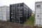 127-200 NEW 1 Trip 40' Shipping Container w/ 3 Side Doors - BLACK