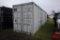 135-85 NEW 1 Trip 40' Shipping Container w/ 2 Side Doors
