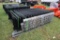 130-1 Lot of (20) 10' x 7'H Black Galvanized Fence Panels