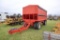 100-12 Nice 550 Bu. Hopper Btm. Pup Trailer w/ Tarp