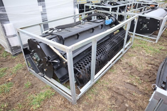 127-71 NEW SS QA 72" Rotary Tiller