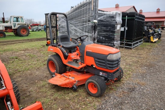 111-39 Kubota BX2200 - 4wd, 60" Deck - ONLY 637 HOURS