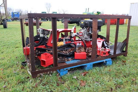 106-37 NEW Nortrac Towable Backhoe