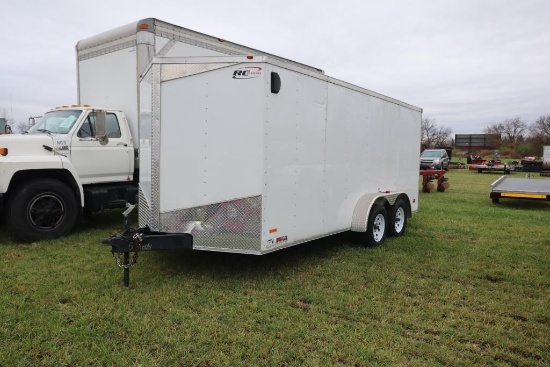 118-1 RC 16'  Enclosed Trailer - Excellent