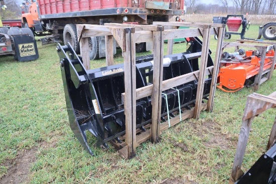 111-29 NEW Landpride GC1584 84" SS QA Brush Grapple